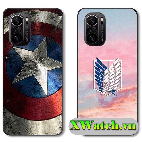 Ốp silicon in UV 3D cho Xiaomi Redmi K40 / K40 pro P2 P3