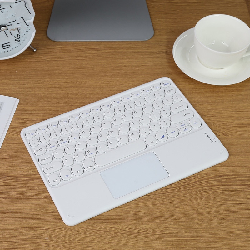 Bàn Phím Bluetooth Không Dây 10 Inch Siêu Mỏng Tích Hợp Bàn Phím Cảm Ứng Thông Dụng Cho Laptop Notebook