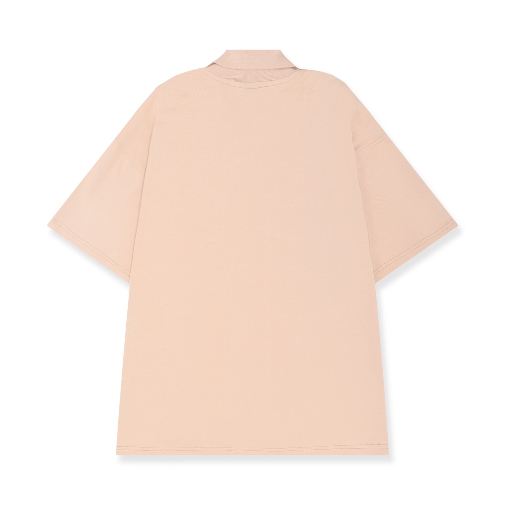 Áo Thun Polo N7 Newseven LOGO V1 phông tay lỡ nam nữ form rộng Local Brand