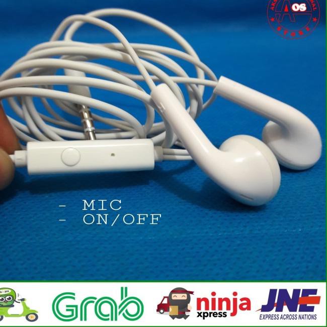 Tai Nghe Màu Trắng 100% Xe100 Cho Vivo Y91 Y91C Y15 Y22 Y35 Y55 Y55S Y66