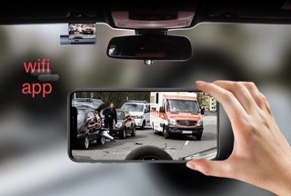 (Ghi hình 4k)Camera hành trình wifi K11 có app