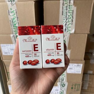 Vitamin e đỏ nga 400mg lọ nhựa 30 viên