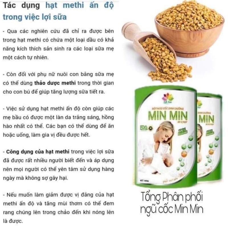 [Follow Shop Nhận MGG 20k] Bột Ngũ Cốc Dinh Dưỡng Min Min 30 Loại Hạt (Mới) 💥Free ship