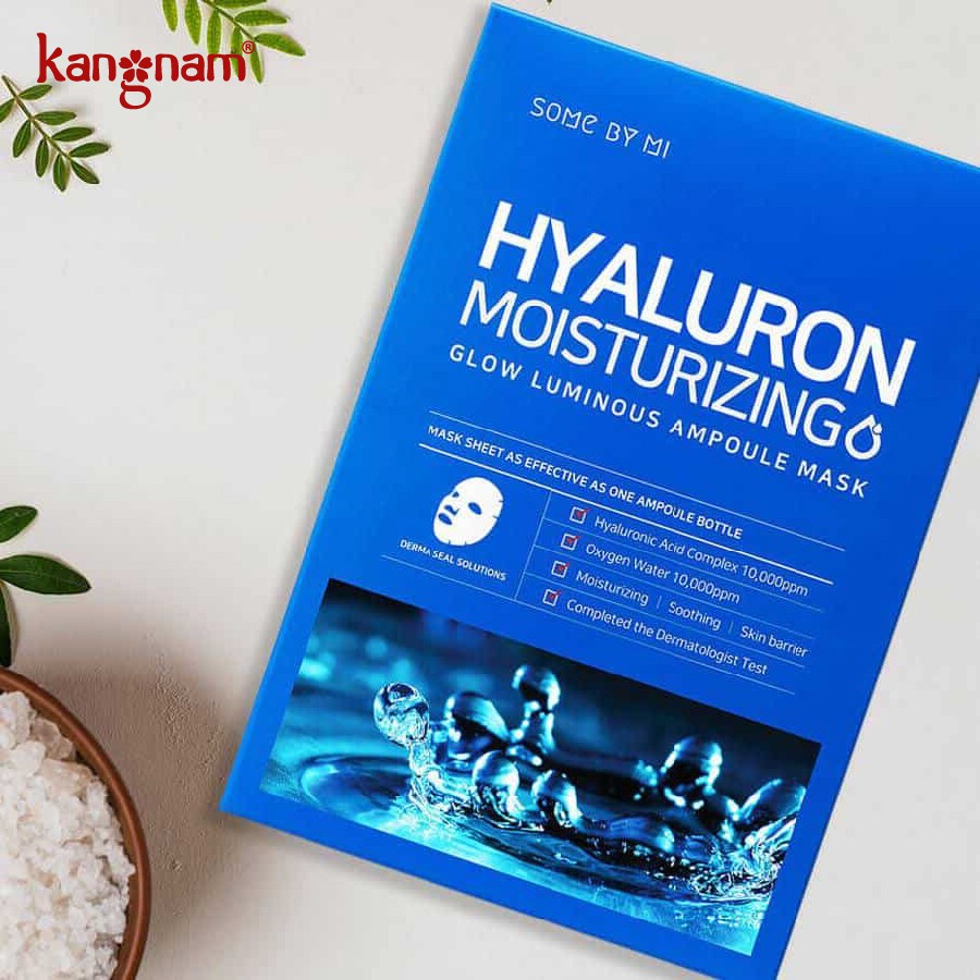 Mặt Nạ Giấy Giúp Cấp Nước SOME BY MI HYALURON MOISTURING SHEET MASK 25g 1 miếng