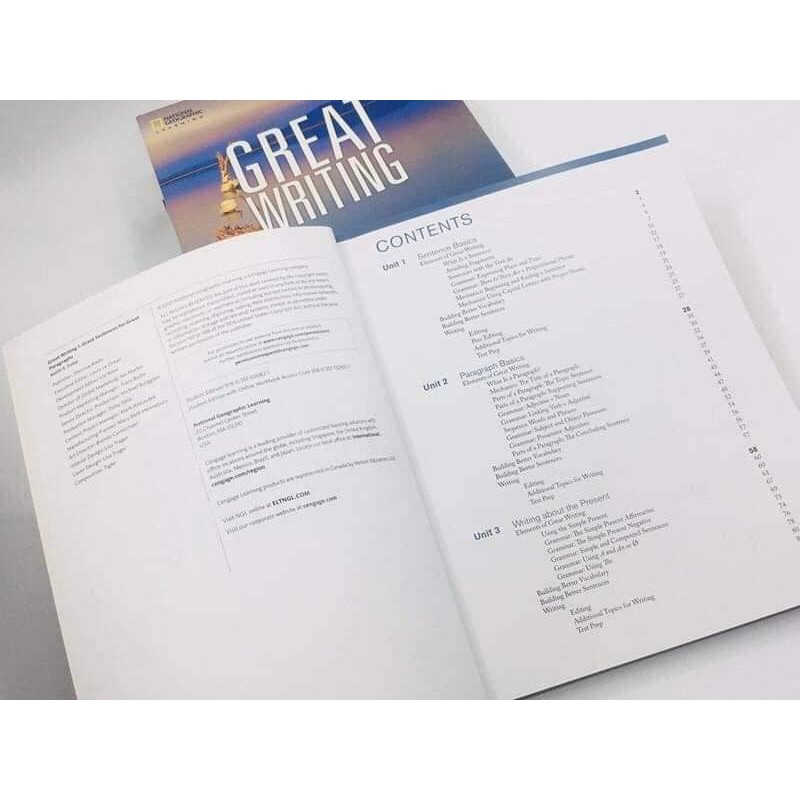 Sách - Bộ 6 cuốn - Great Writing - Fifth edition