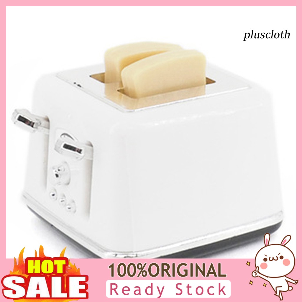 Mô Hình Máy Nướng Bánh Mì Mini Tỉ Lệ 1 / 12 Trang Trí Nhà Búp Bê