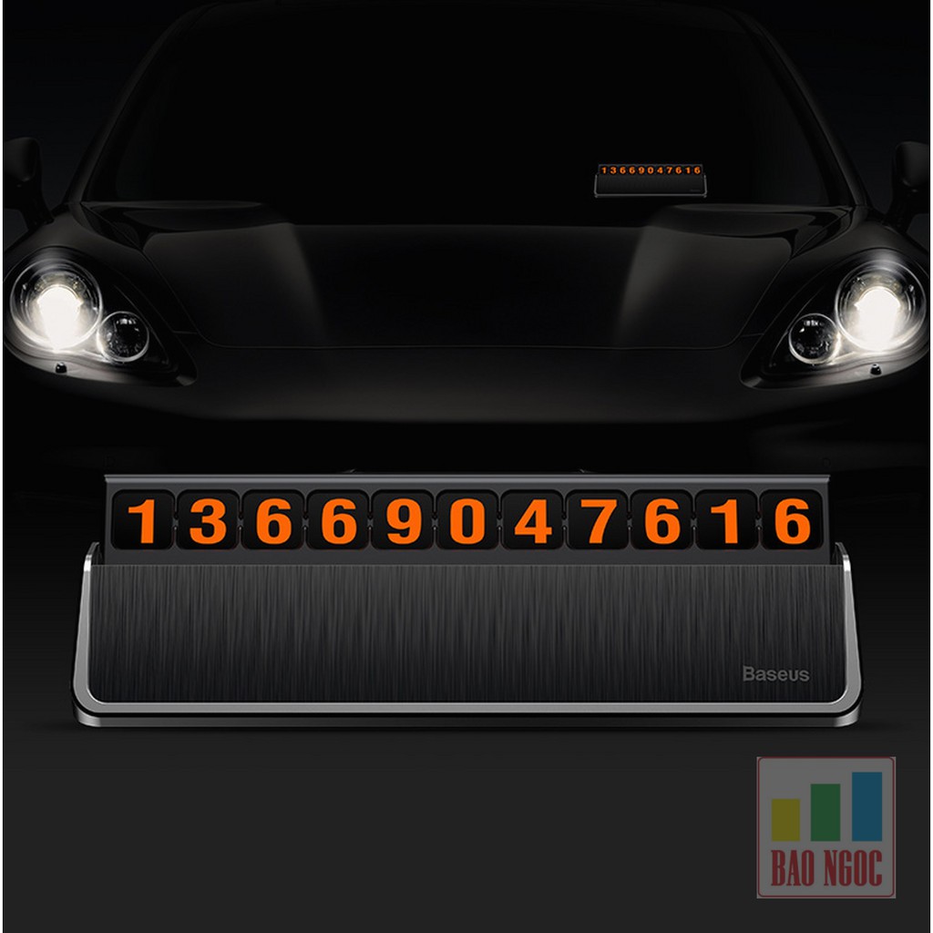 Bảng số điện thoại trên ô tô Baseus ACNUM | BigBuy360 - bigbuy360.vn