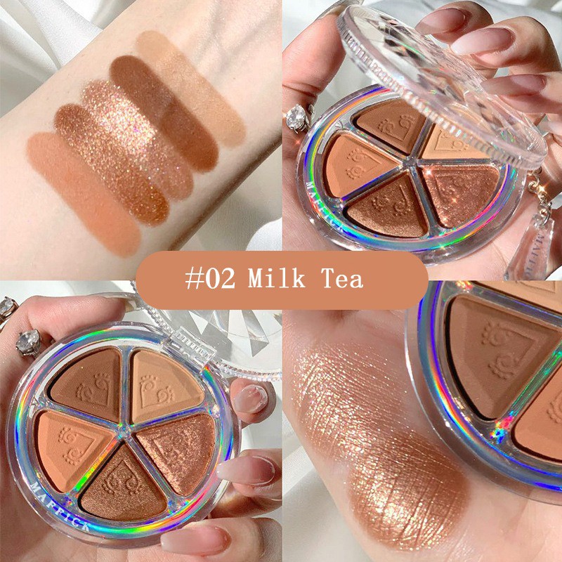 Bảng Phấn Mắt / Má Hồng Màu nude Tự Nhiên Trang Điểm Xinh Đẹp