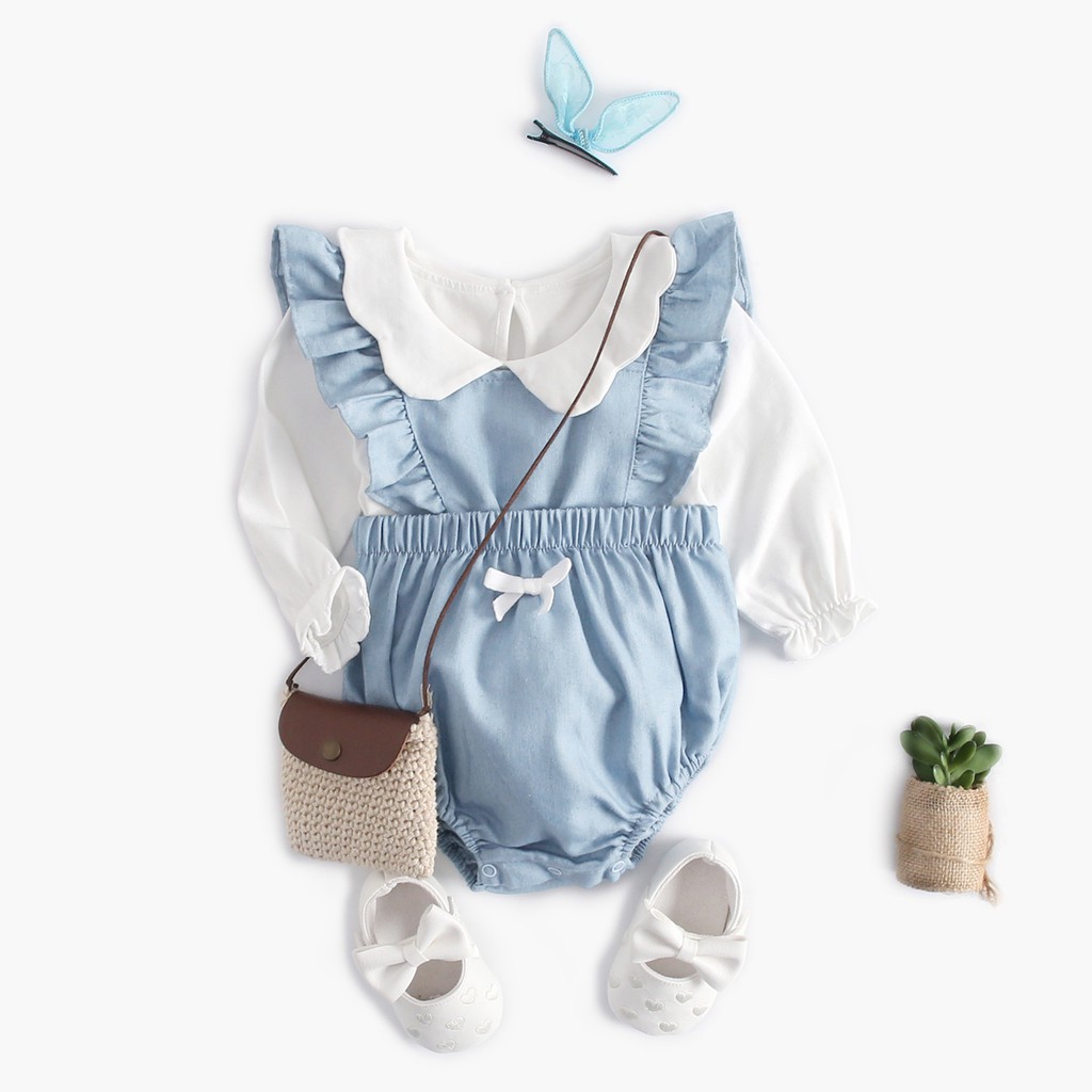 Bộ Đồ Công Chúa Sanlutoz Cotton Thời Trang Cho Bé Gái Phong Cách Ngọt Ngào