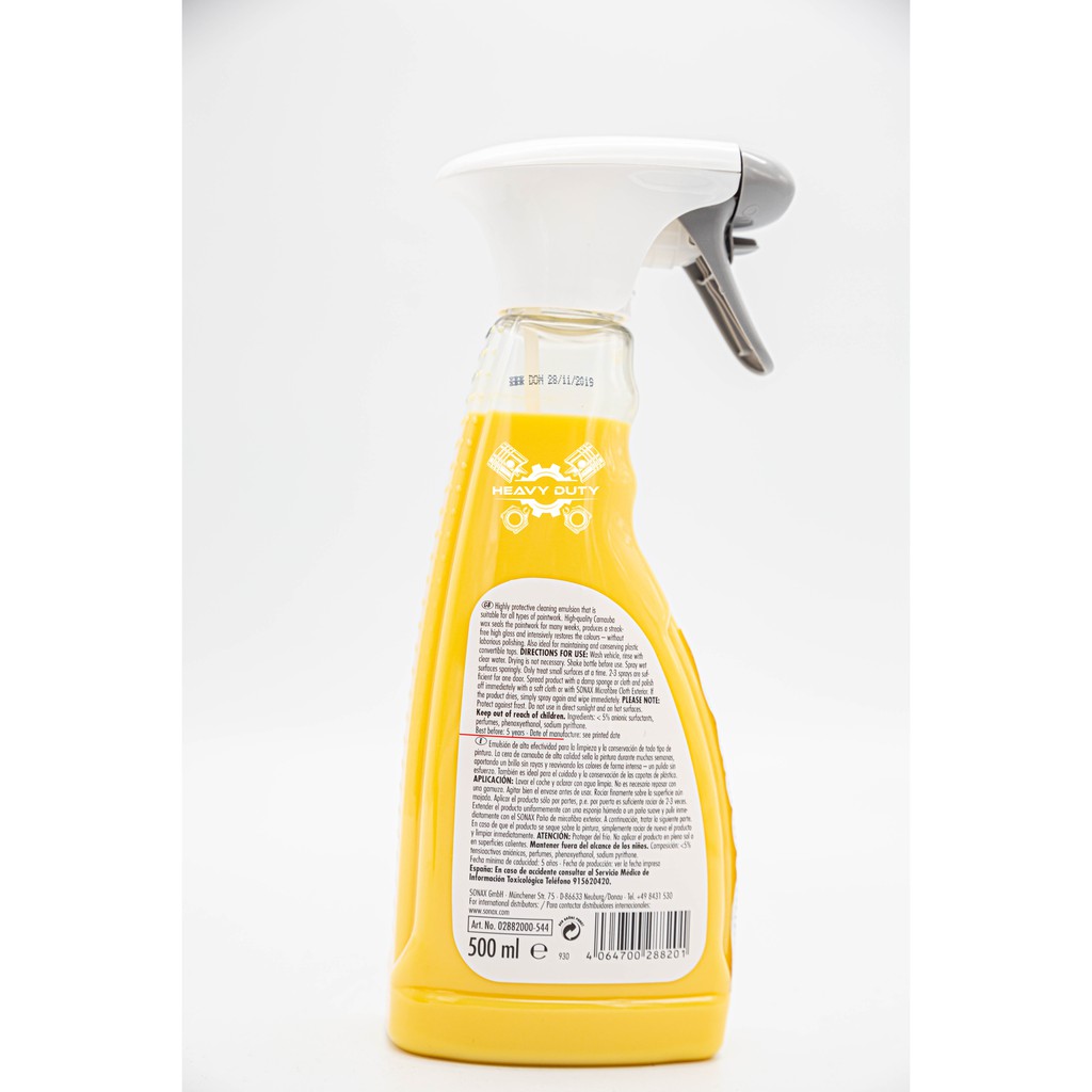 Dung Dịch Phủ Bảo Vệ Và Làm Bóng Sơn Khi Ướt - Sonax High Speed Wax 288200 500ml