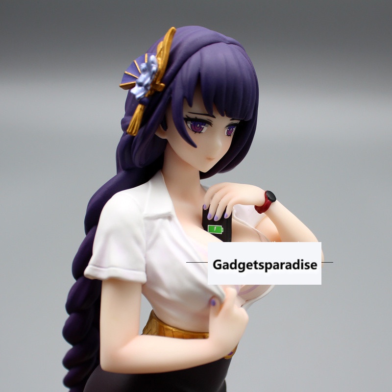 Mô Hình Nhân Vật Raiden Shogun 22cm Bằng PVC