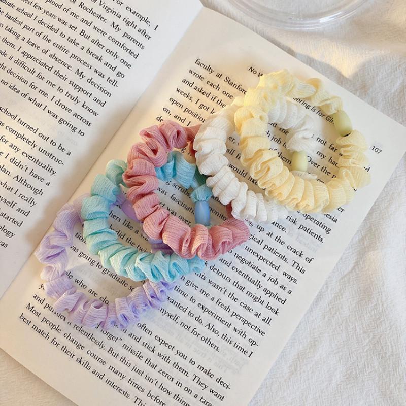 Thun Buộc Tóc Co Dãn Kiểu Pháp