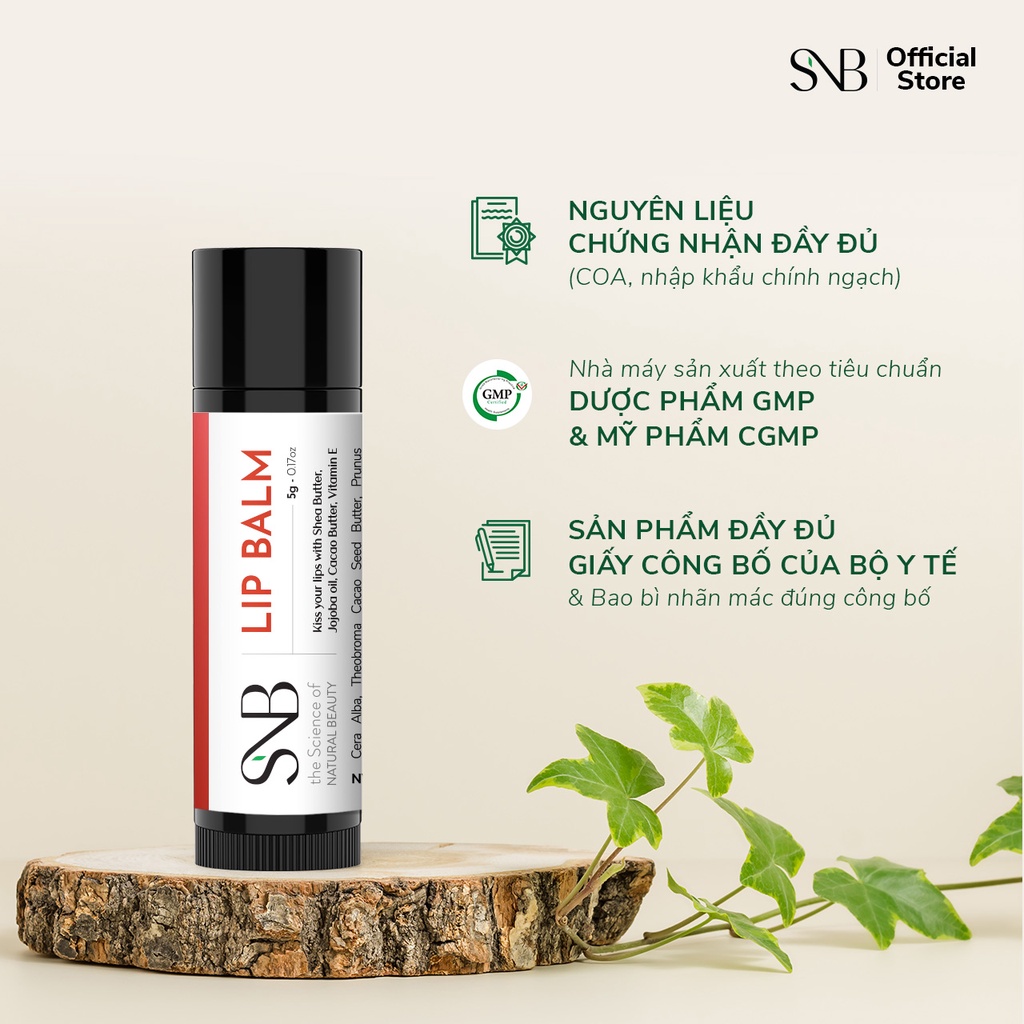 Son Dưỡng Môi - SNB LIP BALM 5g