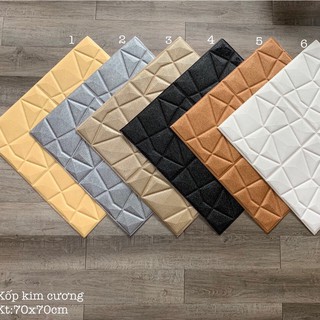 Xốp Dán Tường Kim Cương 70x70 cm