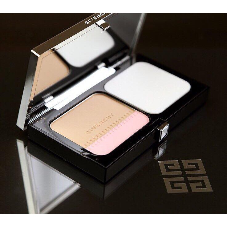 Phấn phủ nén Givenchy Teint Couture Long Wearing Compact Foundation 2 ô chính hãng Fullbox