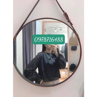 Gương dây da giá rẻ