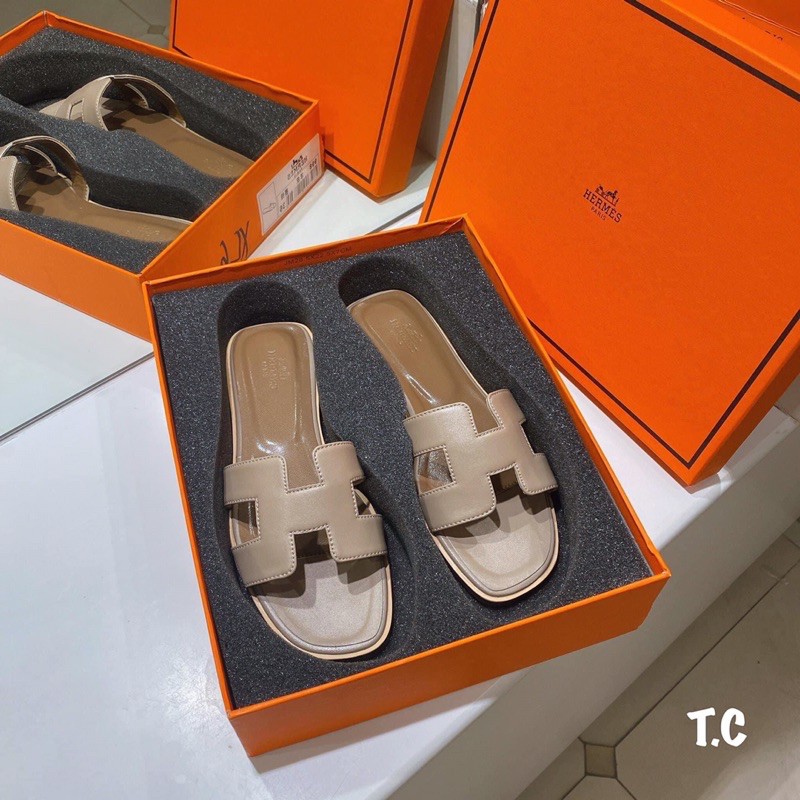 Dép hm da trơn fullbox