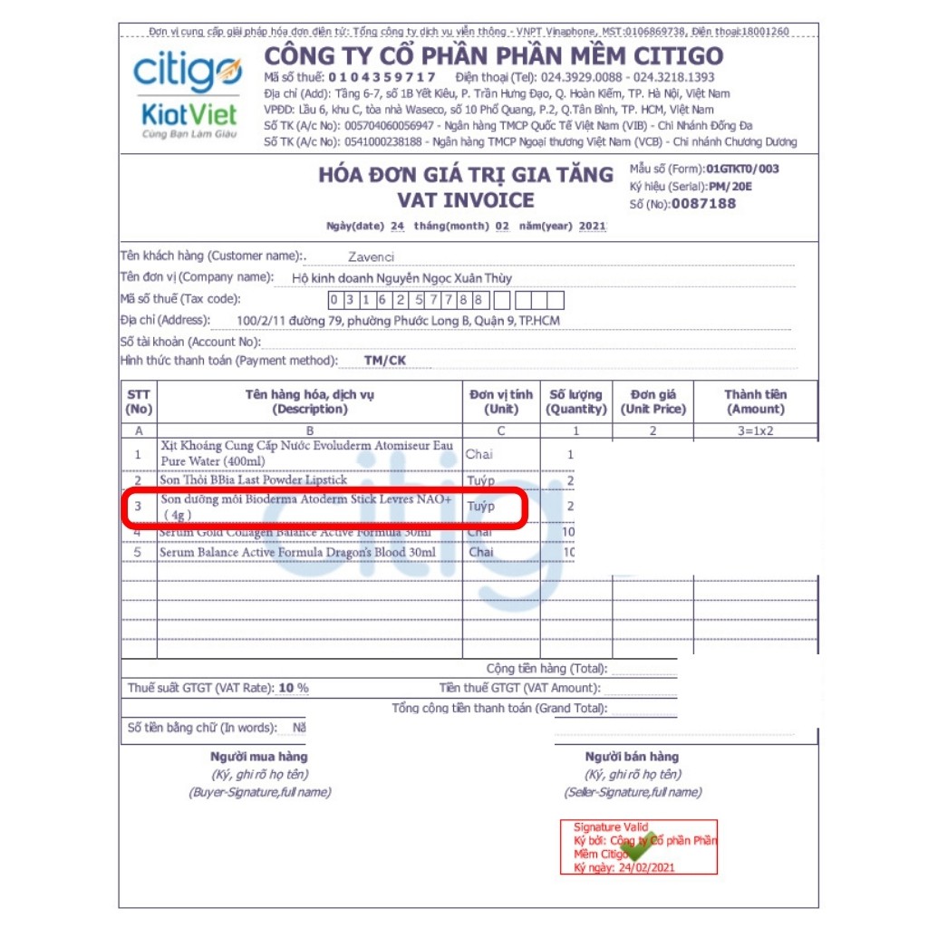 Son Dưỡng Không Màu BIODERMA Atoderm Levres Stick Hydratant NAO+ Làm Hồng Mềm Môi ( 4g )