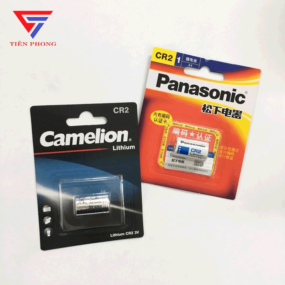 1 Vỉ Pin CR2 Energizer, Panasonic, Camelion Lithium Chính Hãng