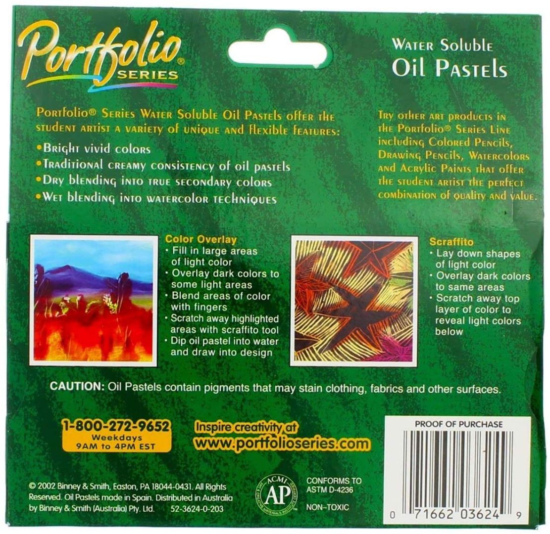 HỘP 24 BÚT SÁP DẦU CRAYOLA WATER SOLUBLE OIL PASTELS