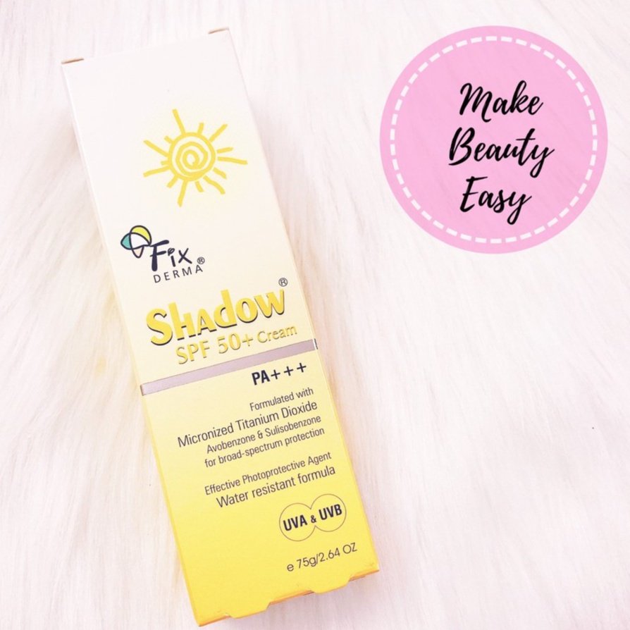Kem chống nắng Fixderma Shadow SPF 50+ Cream 75g