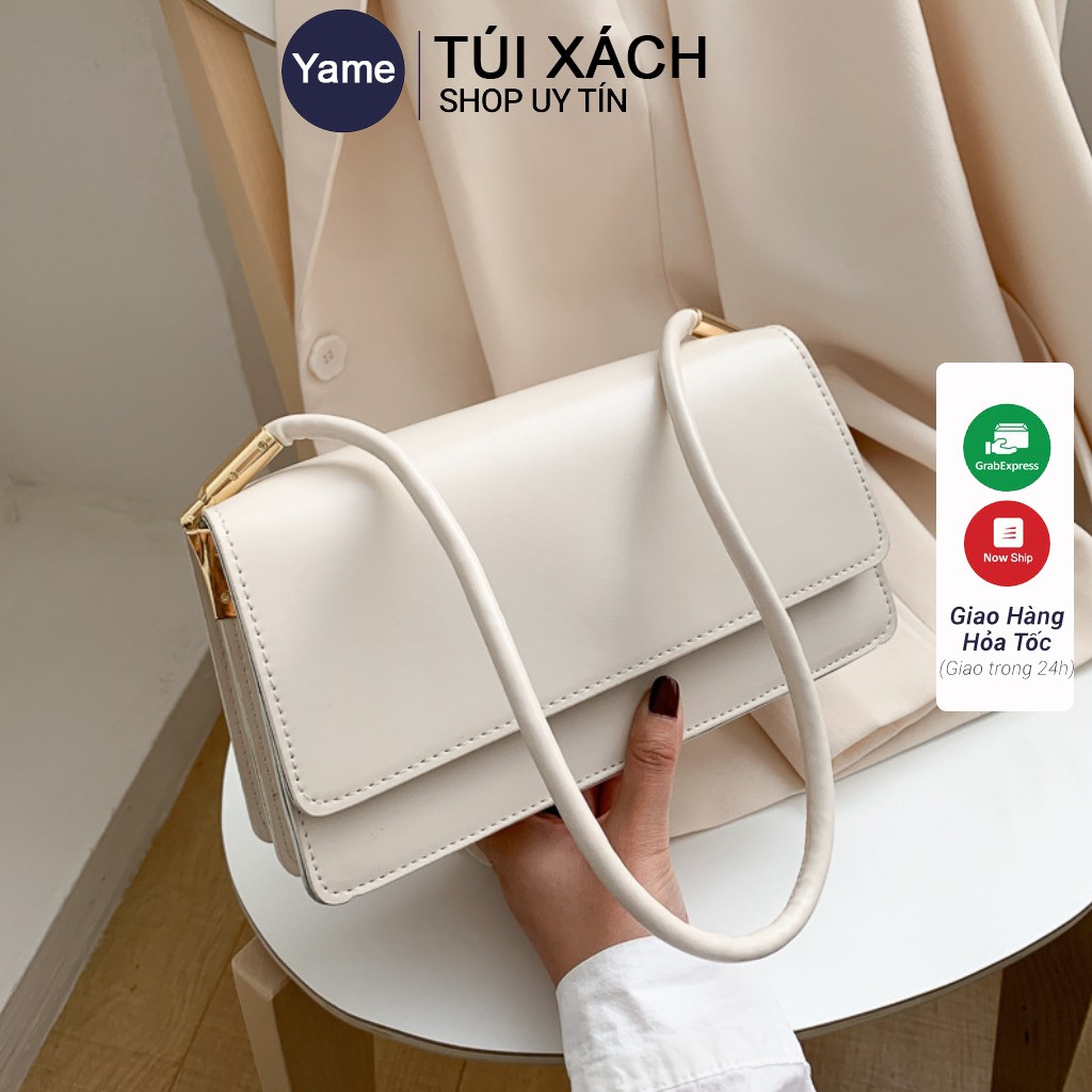 [Mã WAMT2405 giảm 10k đơn 0k] TÚI XÁCH NỮ DỰ TIỆC DA PU TRƠN SANG TRỌNG [Hàng sẵn]