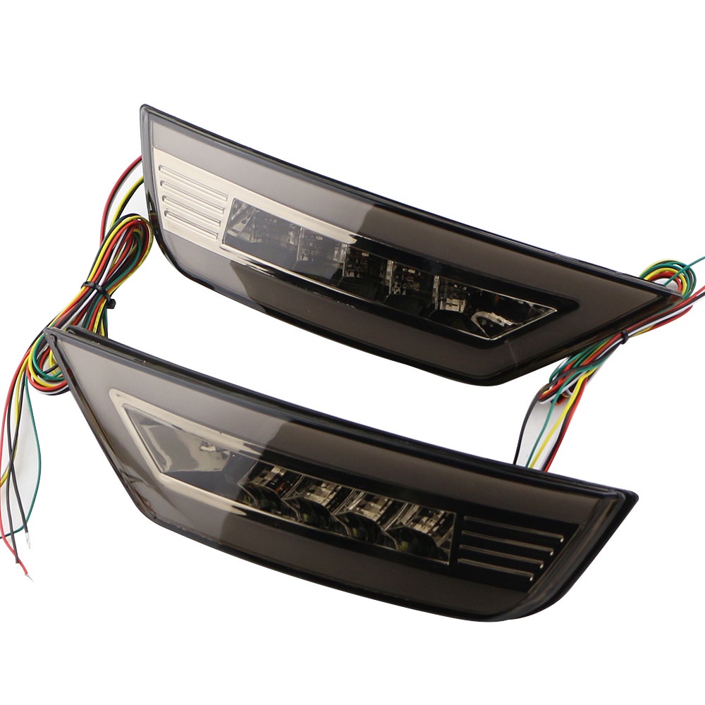 Set 2 Đèn Phản Quang 4 Chức Năng Gắn Cản Sau Xe Hơi Ford Ecosport 1st 2nd Gen Đèn Phanh Cảnh Báo Phía Sau Cho Xe Hơi 2013-2021 +