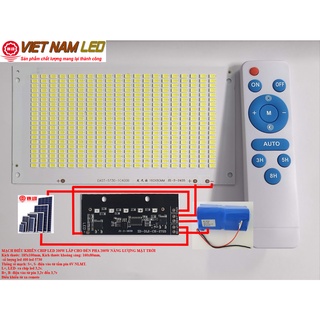 MẠCH ĐIỀU KHIỂN + Chip led 200W lắp cho đèn pha 200W năng lượng mặt trời