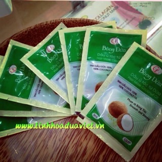 Gói Dầu dừa 5ml Cửu Long massage body ủ tóc