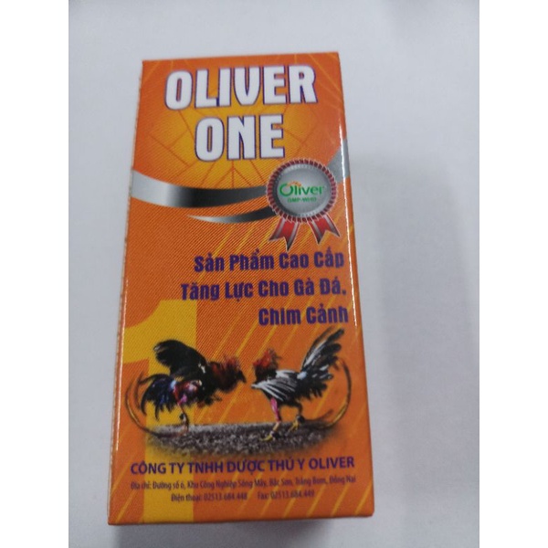 1 chai Oliver One 10ml t ă n g l ự c cho gà đá, chim cảnh hsd 23/04/2024