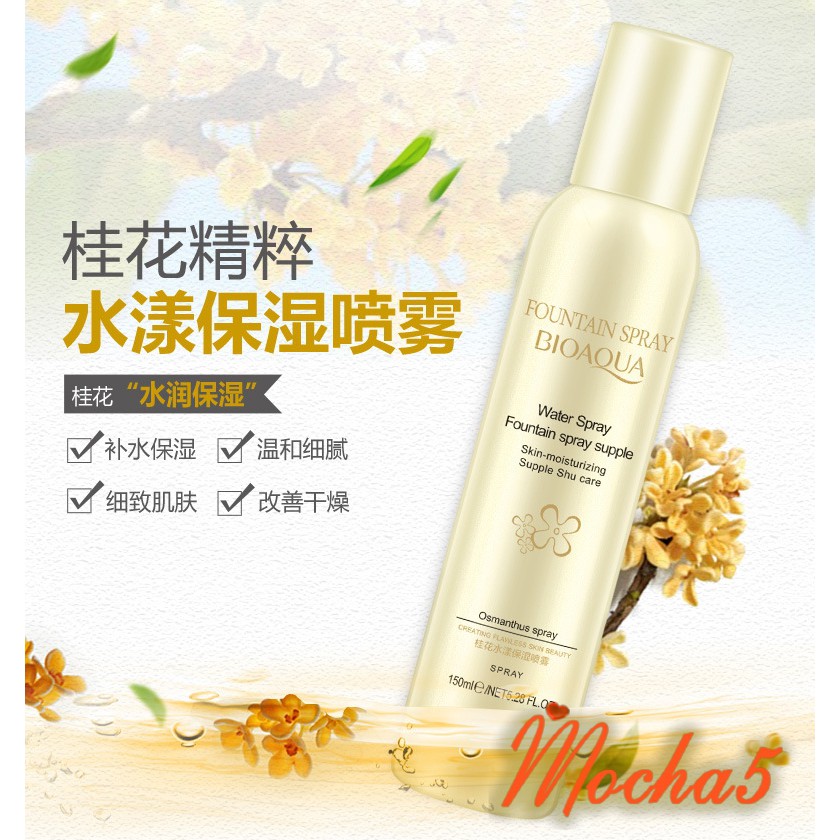 Xịt khoáng BIOAQUA cấp ẩm chiết xuất thiên nhiên 150ml | BigBuy360 - bigbuy360.vn