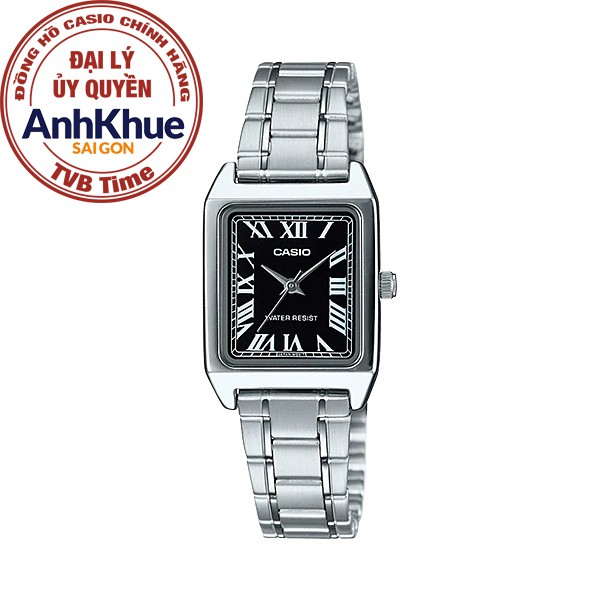 Đồng hồ nữ dây kim loại Casio chính hãng Anh Khuê LTP-V007D-1BUDF