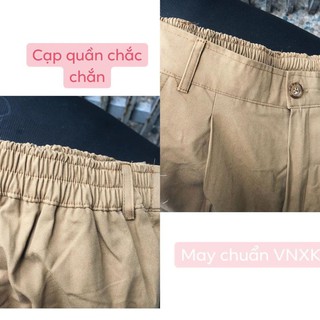 QUẦN THÔ KAKI CẠP CHUN