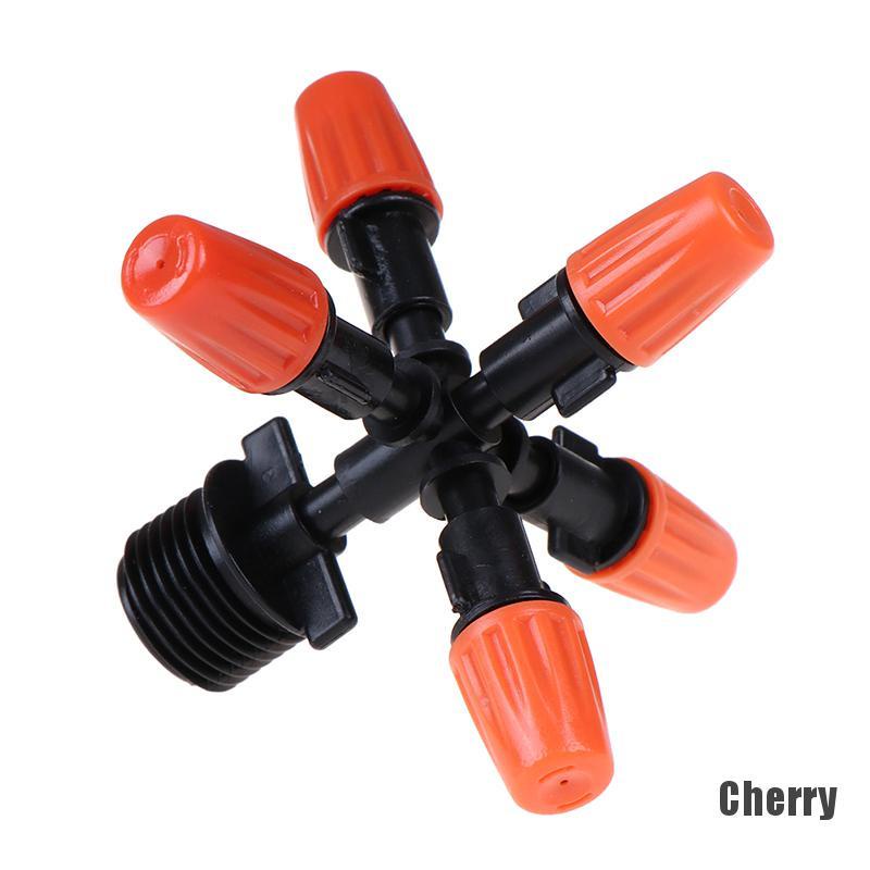 Vòi Phun Nước Tưới Cây Xoay 360 Độ 5 Đầu Tiện Dụng