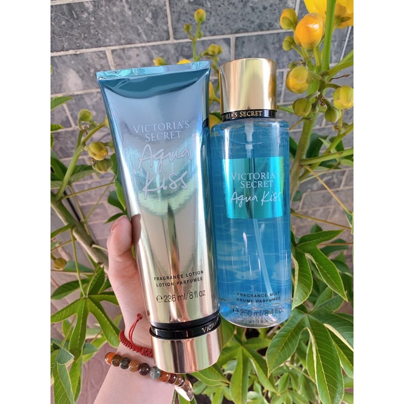 COMBO xịt thơm body + dưỡng thể Victoria’s Secret