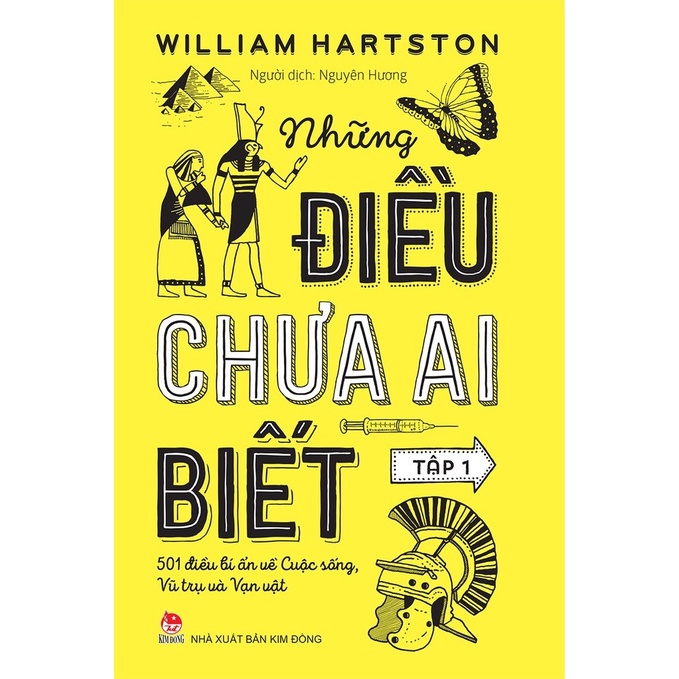 Sách - Combo Những Điều Chưa Ai Biết - 501 Điều Bí Ẩn Về Cuộc Sống, Vũ Trụ và Vạn Vật ( Lẻ Tập ) - Kim Đồng