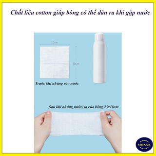 Bông tẩy trang cotton Maycreate 200 miếng BTT05