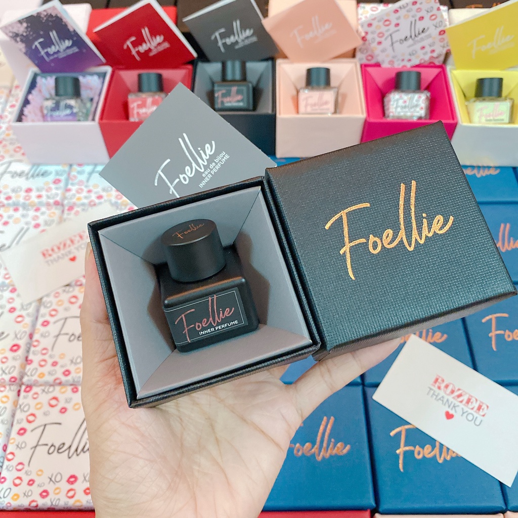 [Có sẵn] Nước hoa vùng kín Foellie 5ml Hàn Quốc chính hãng