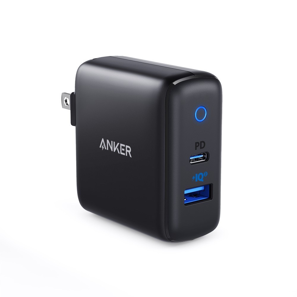 Cốc sạc nhanh 33w Anker PowerPort PD+2, 33w -A2626 hỗ trợ sạc nhanh PD PowerIQ 2.0 sạc nhanh cho iphone,ipad lên đến 18w