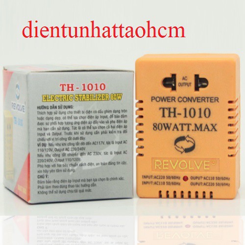 BỘ ĐỔI NGUỒN 220V VỀ 110V - 80W