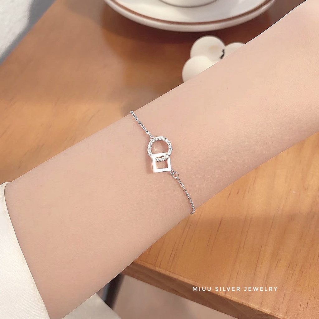 Vòng tay bạc Miuu Silver, lắc tay nữ Destiny | BigBuy360 - bigbuy360.vn