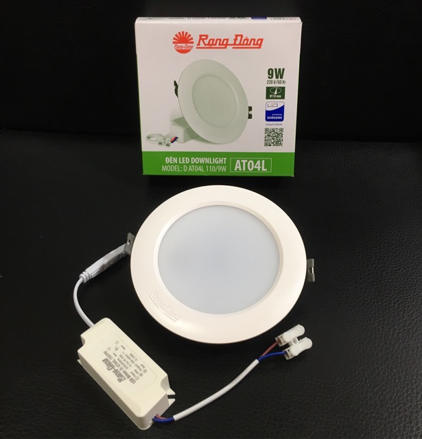 Đèn led âm trần 9w Ø110mm Rạng Đông downlight