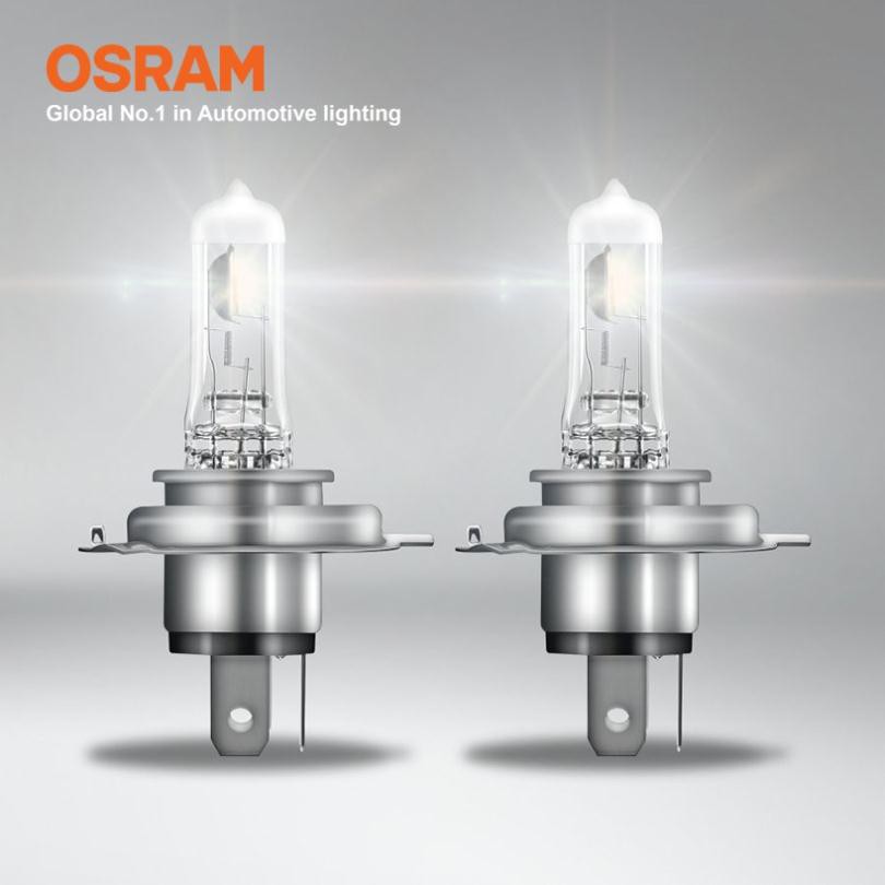 Bóng đèn halogen tăng sáng 100% OSRAM NIGHT BREAKER SILVER H4 12v 60/55w