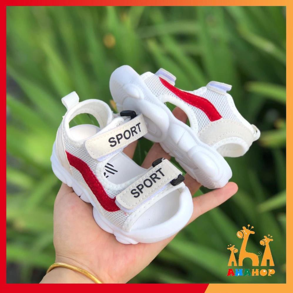 Dép Sandal Bé Trai Bé Gái - Dép Sandal Chống Vấp Sport Chống Trơn Trượt Tốt Đế Gấu Siêu Bền M1915