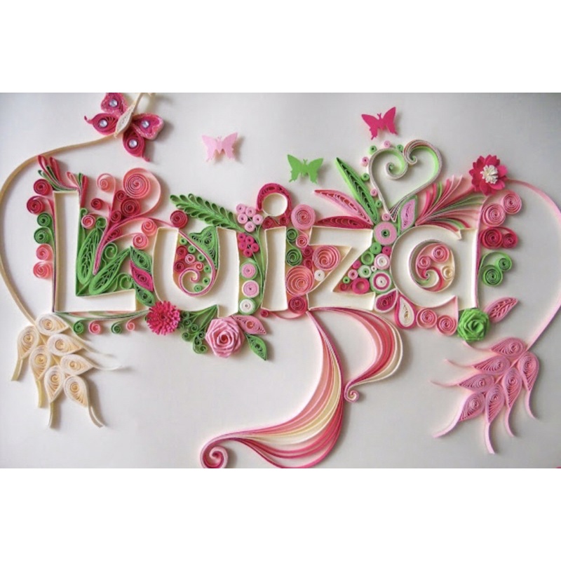 Giấy làm quilling hoa xoắn giấy