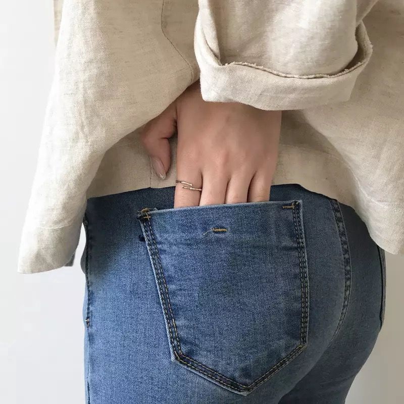 Nhẫn mở thiết kế đơn giản thời trang cho nữ