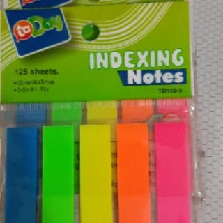 Giấy note phân trang nhiều mầu.
