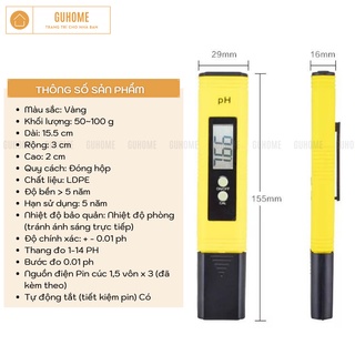 Bút đo độ pH loại 1 cao cấp
