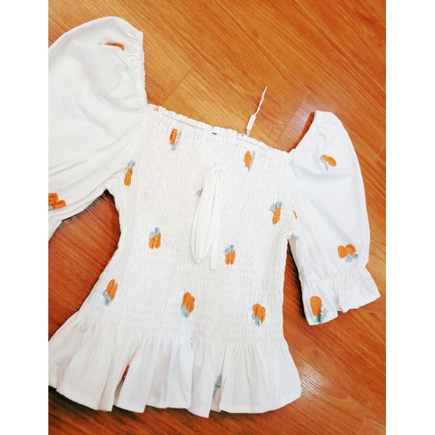Sét áo kiểu + chân váy xòe Sz S