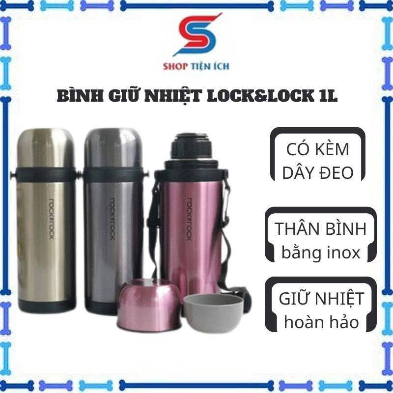 Bình giữ nhiệt Lock&amp;Lock 1000ml LHC1439  -Shop Tiện Ích